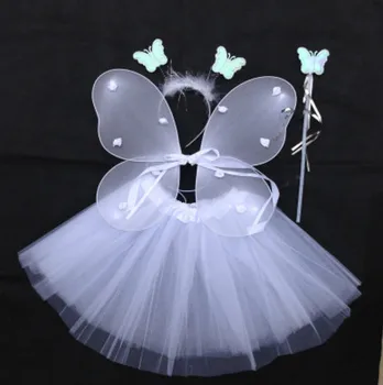 

016 Event & Party Supplies New Halloween children dress butterfly wings for kids toys