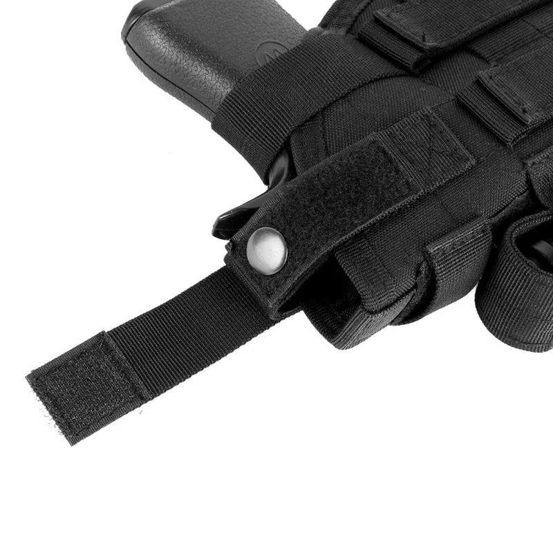 Тактический Расширенный универсальная пушка кобура правая рука MOLLE Модуль пистолет Боевая кобура Airsoft пояса из нейлона
