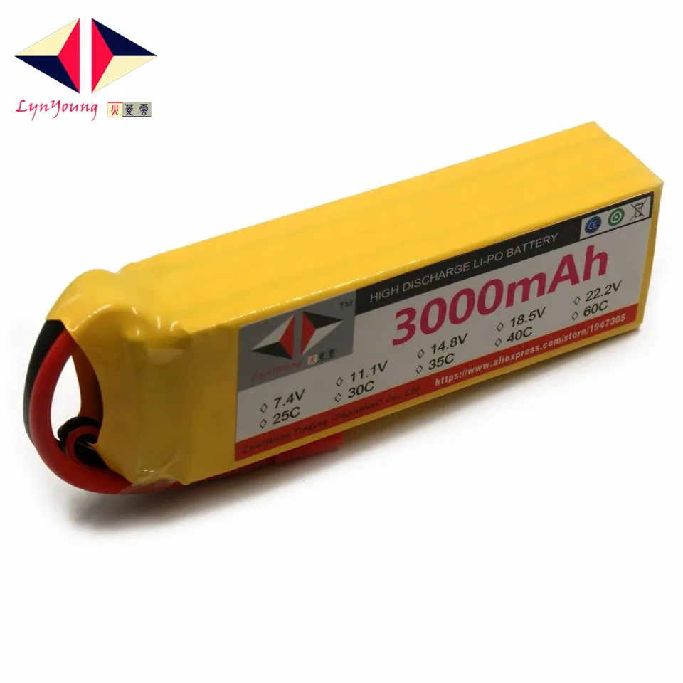 Аккумулятор HX Lipo 4S 14 8 в 3000 мАч 25C 30C 35C 40C 60C для радиоуправляемого дрона