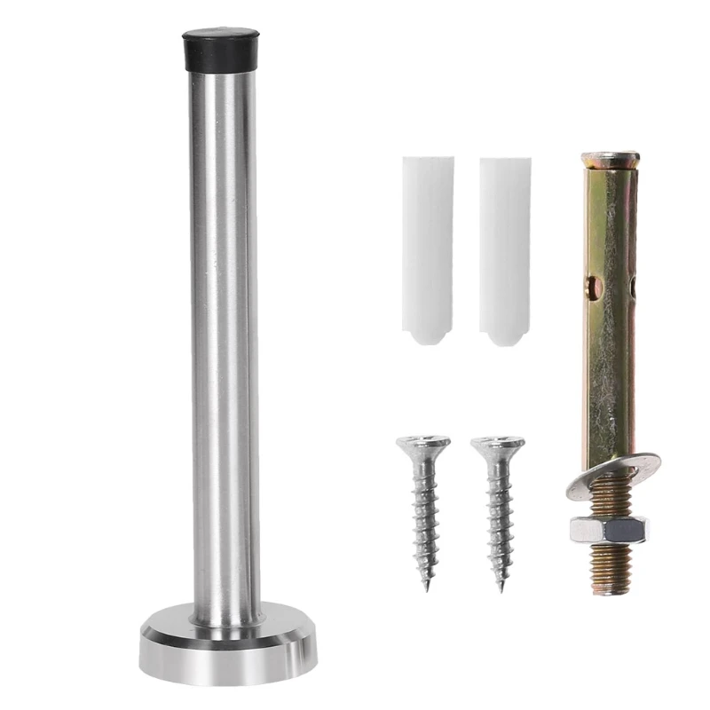 Door Stop Stopper Bumper Wall Mounted Protector Sound Dampening Stainless Steel silicone door stopper door stopper bumpers door stopper