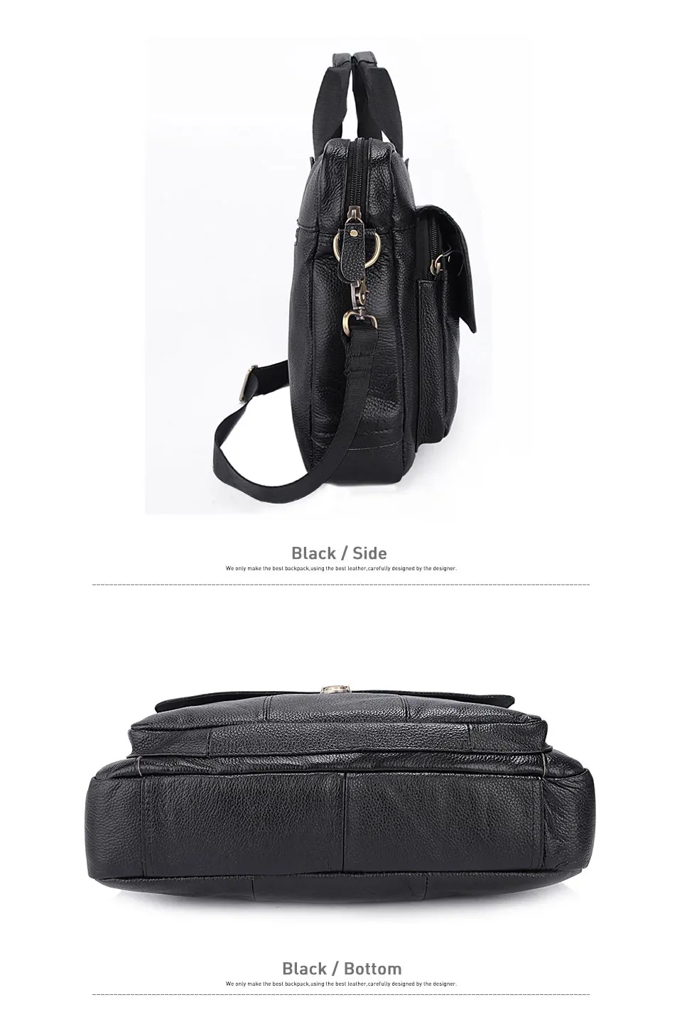 4 briefcase men leather