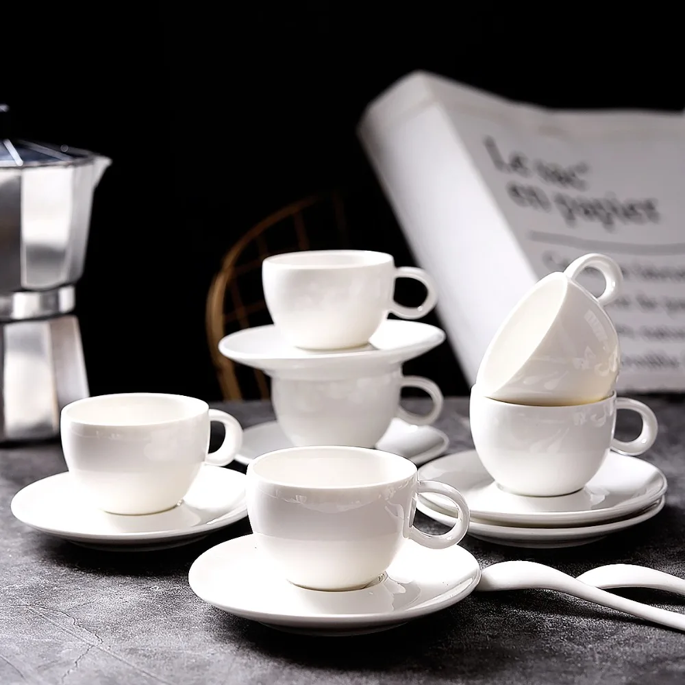 British Top grade Mini espresso cups and saucer Ceramic Coffee Cups