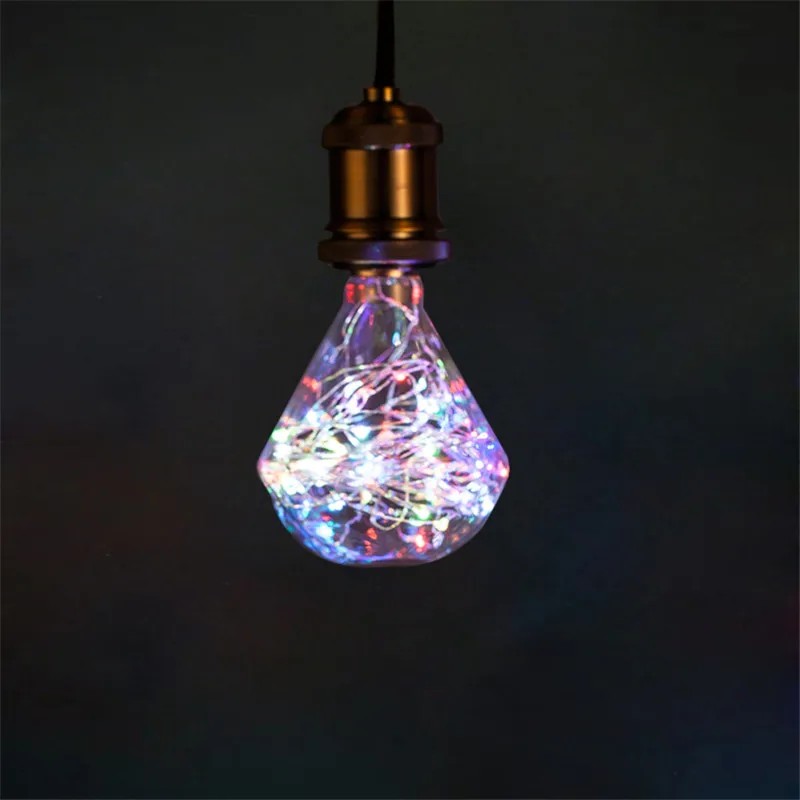 diamond led copper wire string lights bulbs (2)