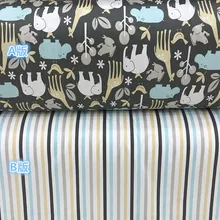160 м* 50 см Хлопок слон ткань швейная одежда детское хлопковое постельное бельё Подушка салфетка в стиле пэчворк материалы для рукоделия Скрапбукинг tecidos