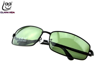 

Oculos Masculino =claravida=2017 Masculine Full Rim Black Tac Enhanced Polarization Polarized Lenses Driving Fishing Sunglasses