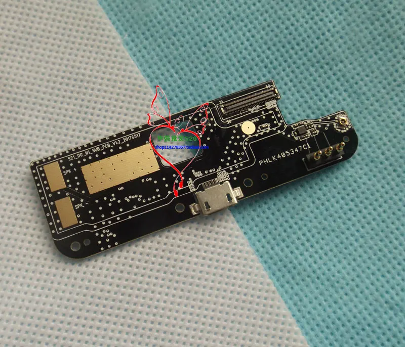 

Genuine DOOGEE S60 USB Board with Microphone for DOOGEE S60 Charger Port Dock Charging Micro USB Slot