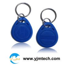 100 шт./лот EM4305 keytags ABS02-EM4305 125 кГц перезаписываемые rfid-заготовки Близость ID брелков с EM4305 чип