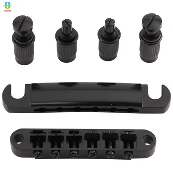 

Guitar Bridge and Stop Tail Bar for 6 String Electric Guitar Lp 1 Set