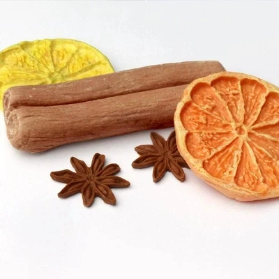 

silicone molds Fondant mold Fondant star anise cinnamon fennel marinade cooking seasoning decorative mould fondant kitchen seas