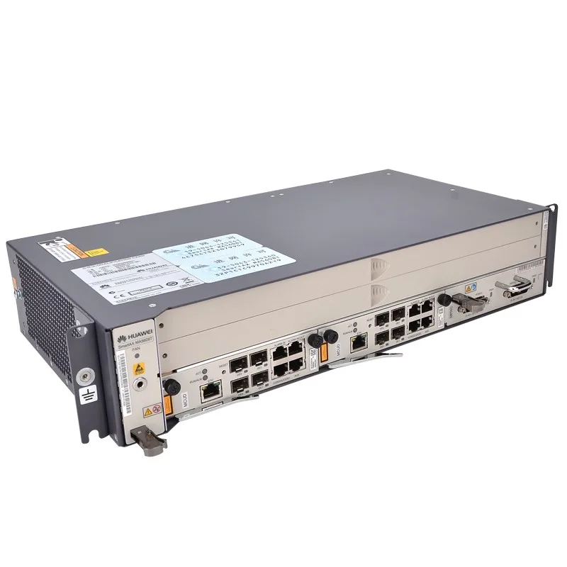 Huawei 19 дюймов GPON OLT MA5608T DC 1* MPWC мощность Оптический Терминал 1* плата управления MCUD с 8 портами GPBD C+ сервисная карта