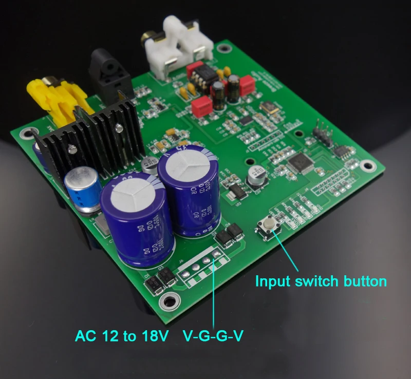 ES9038Q2M ЦАП оптический коаксиальный IIS вход DSD256