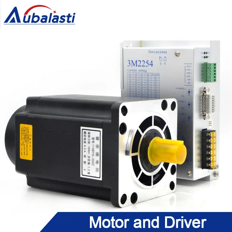 

3phase Step Motor Drive 110BYG350B 110BYG350C 12N M 110BY Stepper Motor 220V + Stepper Driver 3M2254