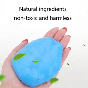 

New 1 Pc 160g Vehicle Car Cleaning Glue Slime Automobile Cup Holders Sticky Jelly Gel Compound Dust Wiper Cleaner Multifunction