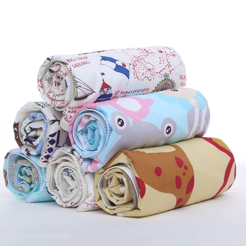 Harga 3 Lapisan Bayi Mengubah Bantalan Tahan Air Mengubah Mat Cover Bayi Baru Lahir Popok Pad untuk Bayi Tempat Tidur Anak Tempat Tidur