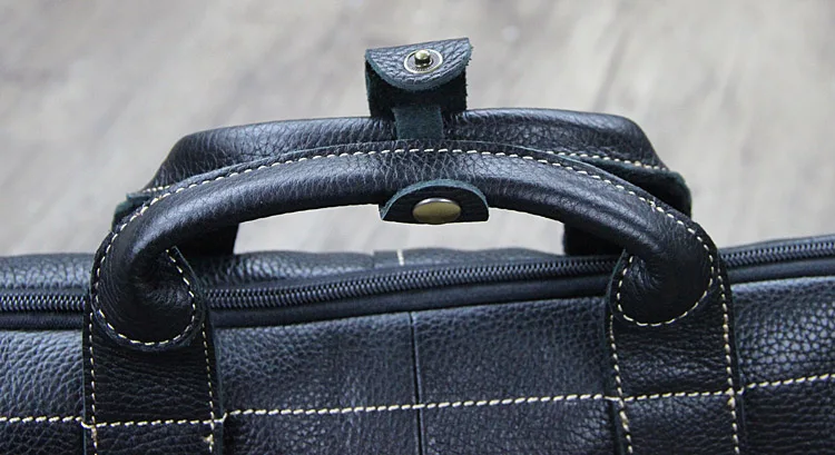 Натуральная кожа мужской портфель яловая сумка через плечо черная кожаная сумка бизнес-документ компьютер тканая сумка