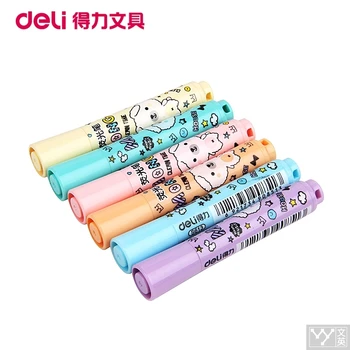 

Deli S613 Fluorescent Pen Marked Note Number Pen Color Marker Pen Color Fluorescent Coarse Head