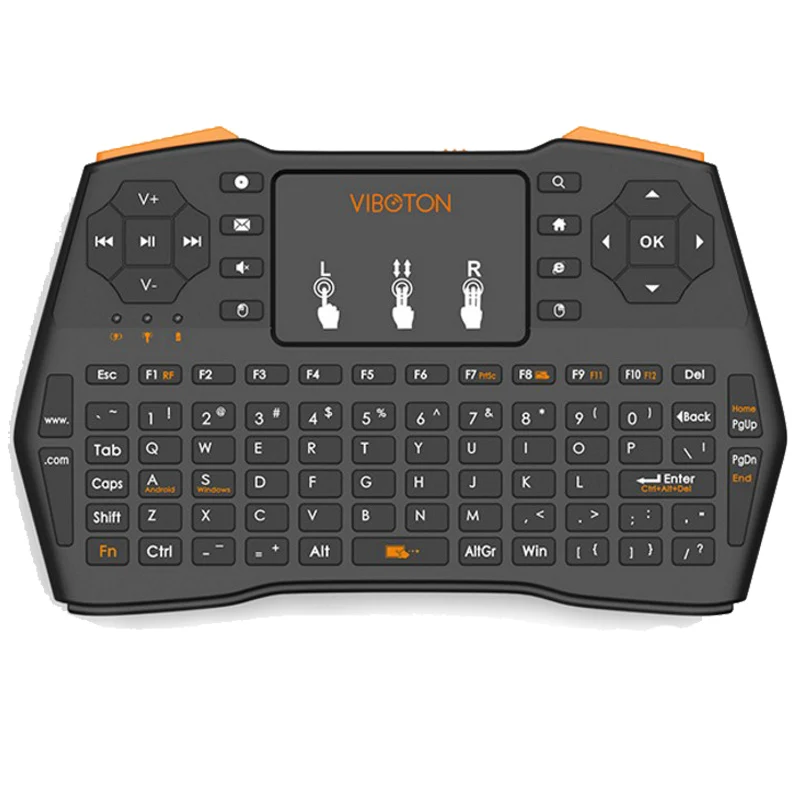 Rii i8 Air Squirrel Wireless Mouse Backlight 2.4G Bluetooth Remote Control Keyboard Mouse Mini Touchpad Gamepad Android TV Box Rii i8 Air Squirrel Wireless Mouse Backlight 2.4G Bluetooth Remote Control Keyboard Mouse Mini Touchpad Gamepad Android TV Box