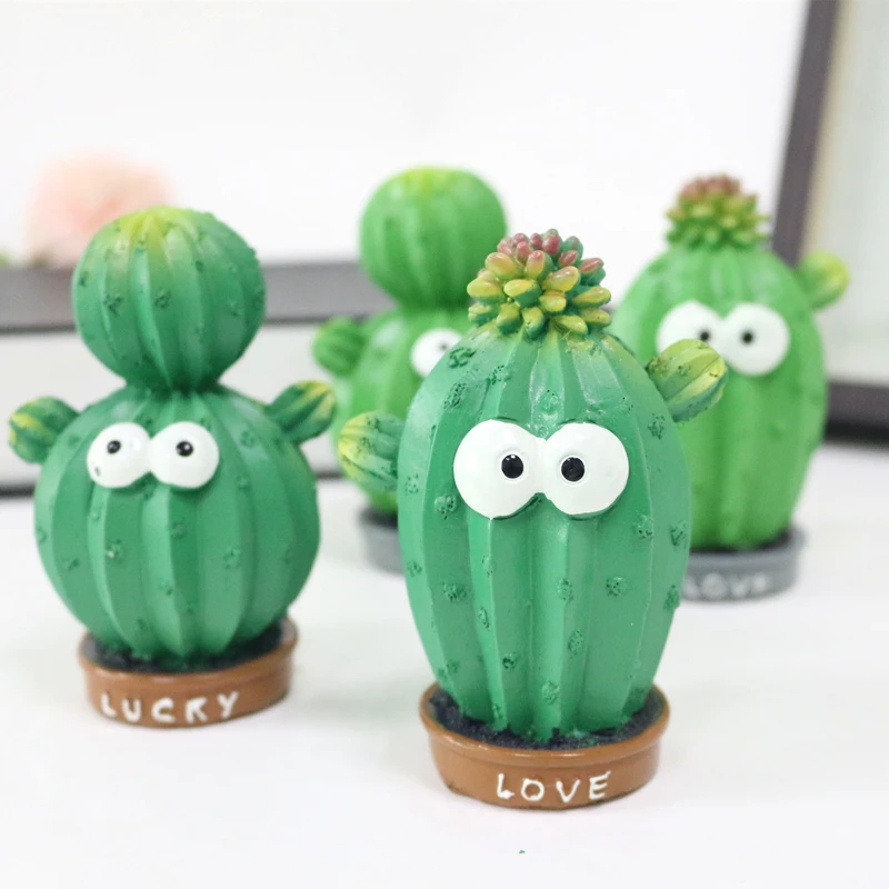 JAROWN Artificial Creative Cactus Prickly Pear Decoration Gift Home Office Desktop Decorative Resin Crafts Wedding Decor (13)