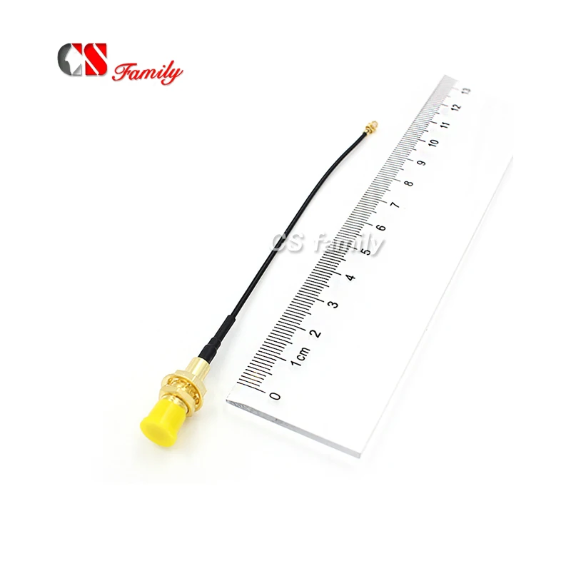 

2pcs SMA female TO IPEX RF cable, 100mm length, SIM808 SIM868 antenna cable