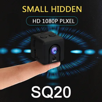 Wifi Portable Mini 1080P Full HD Car DVR Recorder DV Camera SQ20 Mini Camera Car DVR Small Mine Camera 155 Degree View Lens