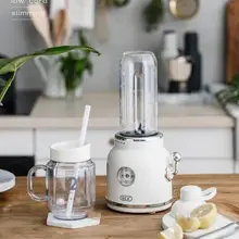 400 мл Ретро Многофункциональный портативный блендер соковыжималка чашка USB фруктовый Ретро рабочий сок 2 шт. в комплекте