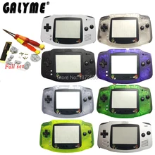 Фирменная Новинка Черный Пуговицы Пластик крышка с ограниченной мультфильм линзы игры dmg гпоб мальчик игровой консоли крышка подходит gameboyadvance ручной
