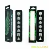 BESCON DARK ELVES Glowing Dice Set (7 piece), Oversized GLOW IN DARK Carved Role Playing Games RPG Dice Set 5