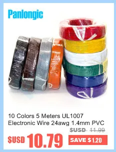 100 метров BVR электронный провод 1,0 квадратных мм ПВХ Параллельный медный электронный кабель для светодиодный батареи украшения дома