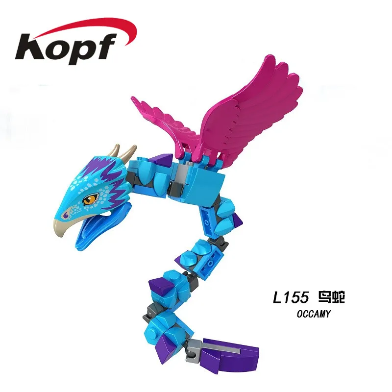 

Single Sale Fantastic Beasts Occamy Magical Thestral Luna Dobby Harry Potters Building Bricks Gift Toys For Children Legoe L155
