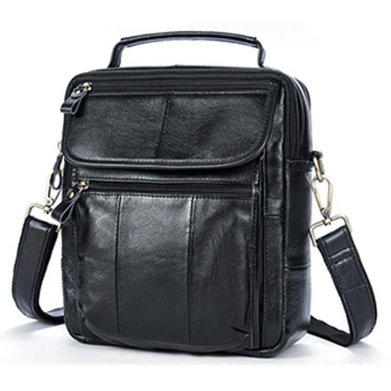 

JHD-MVA Shoulder bag cowhide casual business handbag retro man bag briefcase