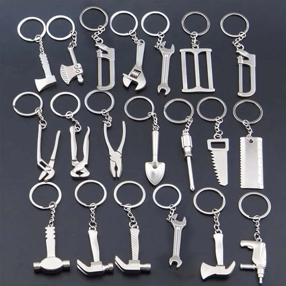 Wrench Spanner Key Chain Car Bag Keyring Chaveiros Criativos Tool Style Metal Keychain Bijoux | Украшения и аксессуары