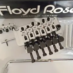 Новый-Floyd Rose оригинальный тремоло с R2 Контргайка, хром