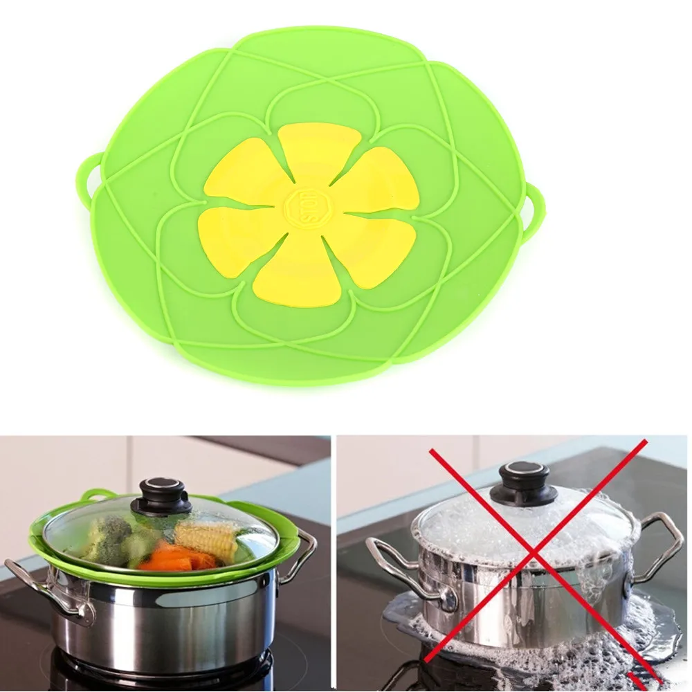 

1 pcs Universal Silicone Lids Kitchen Silicone Pot Cover for Cooking Pan Spill Lids For Home Bowl Stopper Cover Tools 2017 NEW