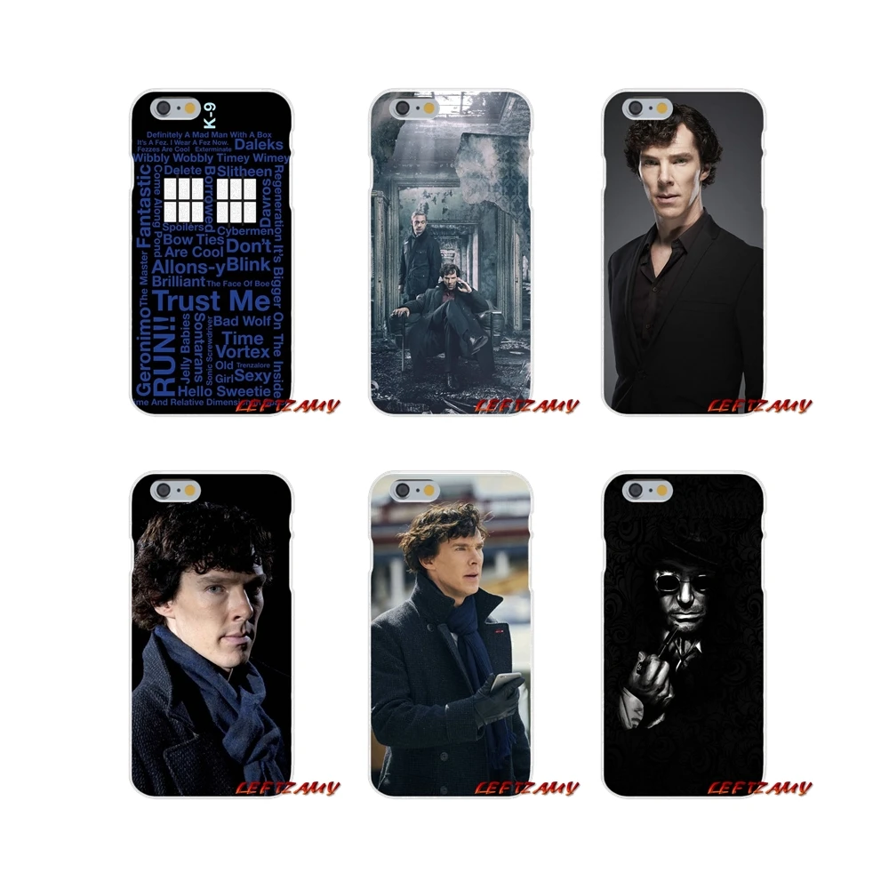 

For Samsung Galaxy S3 S4 S5 MINI S6 S7 edge S8 S9 Plus Note 2 3 4 5 8 Accessories Phone Cases Covers sherlock holmes doctor who