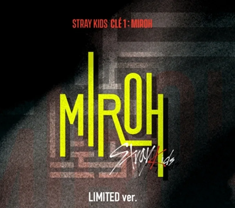 

hand signed Stray Kids autographed mini4th CLE 1:MIROH /autograph CD+photobook 042018