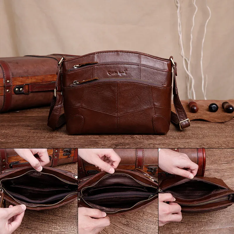 Cobbler Legend Multi Pockets Vintage Genuine Leather Bag Female Small Women Handbags Bags For Women 2019 Shoulder Crossbody Bag Cobbler Legend Multi Pockets Vintage Genuine Leather Bag Female Small Women Handbags Bags For Women 2019 Shoulder Crossbody Bag