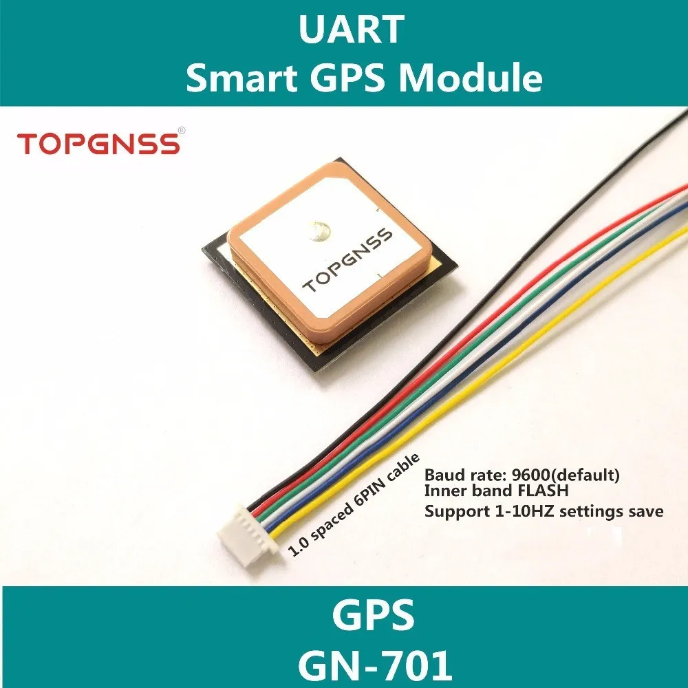 Модуль антенны 3 5 в TTL UAR GPS Modue GN 701 GNSS встроенная вспышка NMEA0183 TOPGNSS|Приемник и