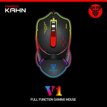 Оригинальная проводная мышь игровая USB оптическая игровая мышь кабель 6 кнопок для ПК ноутбука Pro Gamer FANTECH V1