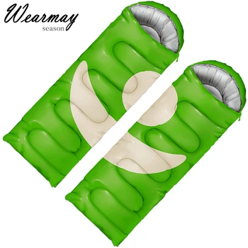 

200*80CM Ultralight Moon Pattern Design Outdoor Sleeping Bag Camping Hiking Bag Liner Portable Folding Travel Bags Couple Lover