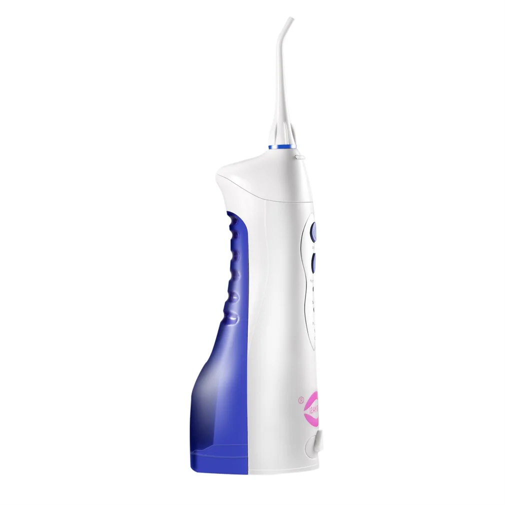 

Portable 135mL Water Tank Dental Water Flosser Battery Operated with Collapsible Design Electric Oral Irrigator for Travel