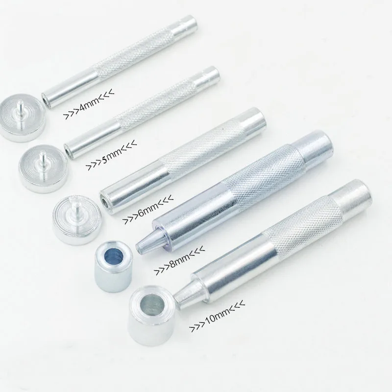 4mm5mm6mm8mm10mm Eyelet Punch Die Tool Hole Cutter Set For Leather