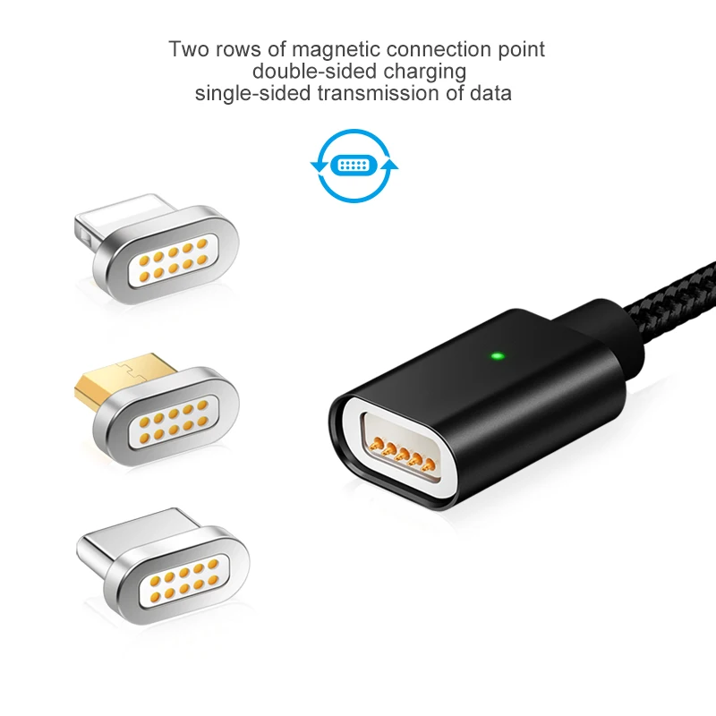 Elough E04 Магнитный зарядный usb-кабель для iPhone XR Micro USB Магнитный кабель type C Магнитный зарядный кабель Быстрая зарядка провод для передачи данны... Elough E04 Магнитный зарядный usb-кабель для iPhone XR Micro USB Магнитный кабель type C Магнитный зарядный кабель Быстрая зарядка провод для передачи данны...