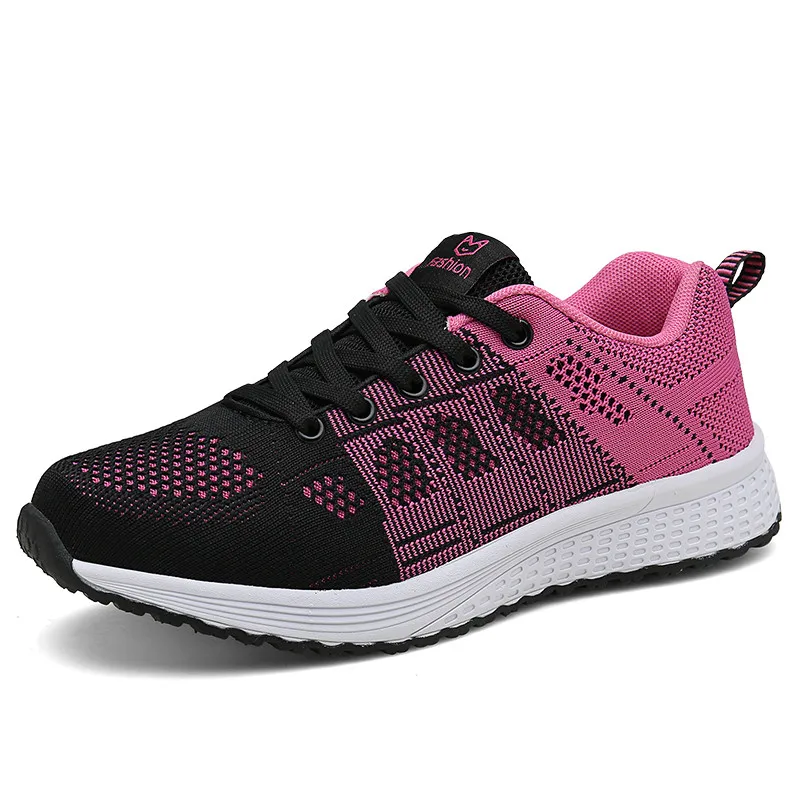 Новинка стильные женские кроссовки с дышащей сеткой женская спортивная обувь на