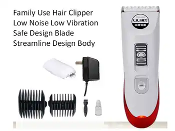 

LILI Childrenl Rechargeable Hair Clipper Electric Hair Trimmer Hair Cutting Machine To Haircut Styling Tool RFCD-5650