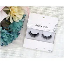 Натуральные накладные ресницы Накладные ресницы макияж настоящие 3D накладные ресницы из норки ресницы для красоты серебряные снежные коробки