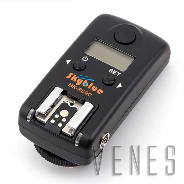 MK-RC9C C1 Wireless LCD Timer Synchronized Flash Trigger work for Canon Camera EOS 700D 1100D 1000D 650D 600D 550D 500D
