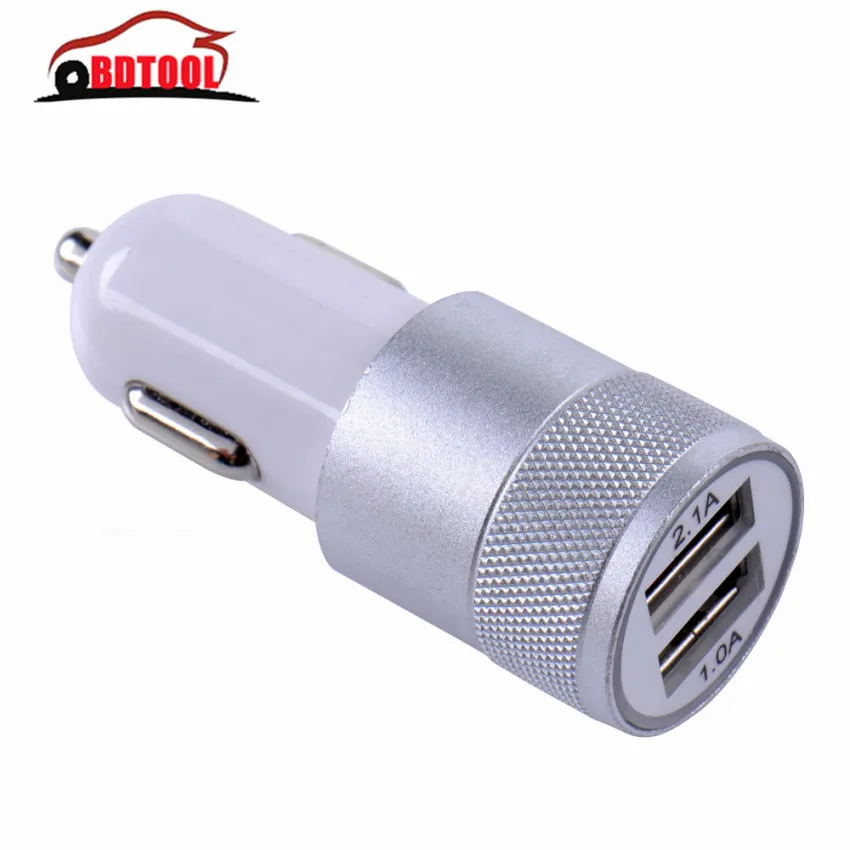 

New 2.1-1.0A Aluminum material 2 Port Universal USB Car Charger For i-Phone/ipad 5 6 6 plus For Samsung Galaxy S6 S5 note3 note4