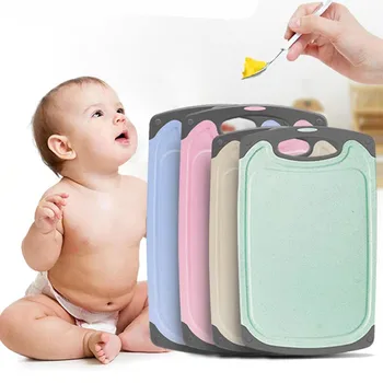 

Non-slip Cutting Chopping Board Anti Bacterium Chopping Board Food Slice Cut Chopping Block Bar Kitchen Tools Home Accessories