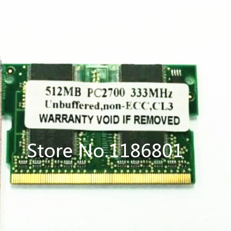 MicroDIMM DDR-333 172-pin 512MB ноутбук ОЗУ подходит PCG-TR3/B, TR3E/B, PCG-X505, X505P, X505SP, X505ZP, VGN-A11C, VGN-S2HRP