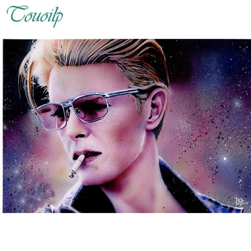 

5D DIY Diamond Painting Cross Stitch David Bowie,men, Home Decor Embroidery portrait painting Full Diamond Mosaic stickers,gift